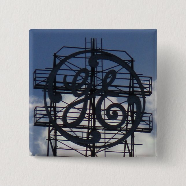 Fort Wayne's Iconic GE Sign Button (Vorderseite)