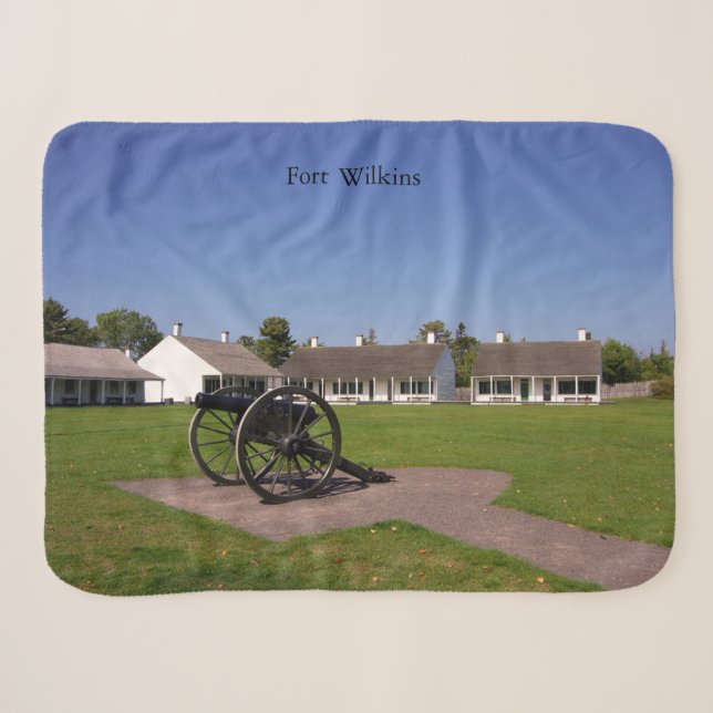 Fort Wilkins Fleecedecke Sherpadecke (Vorderseite (Horizontal))