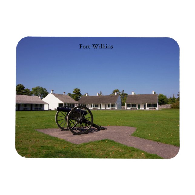 Fort Wilkins Magnet (Horizontal)
