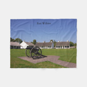 Fort Wilkins Sherpa-Decke Fleecedecke