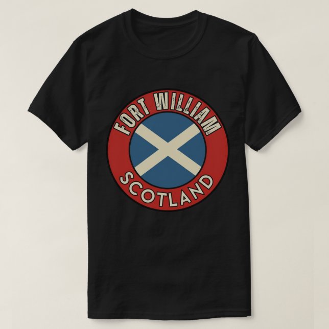 Fort William, Schottland T-Shirt (Design vorne)