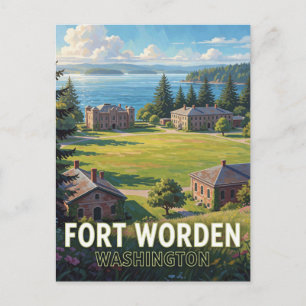 Fort Worden State Park — Washington Postkarte