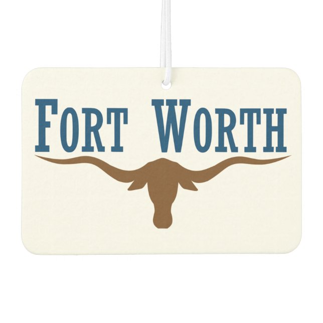 Fort Worth Autolufterfrischer (Vorderseite)