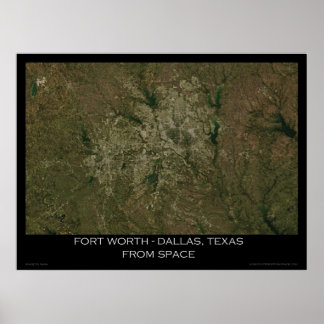 Fort Worth - Dallas, Texas aus dem All Poster