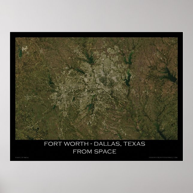 Fort Worth - Dallas, Texas aus dem All Poster (Vorne)