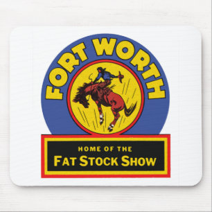 Fort Worth Fat Stock Show Mousepad