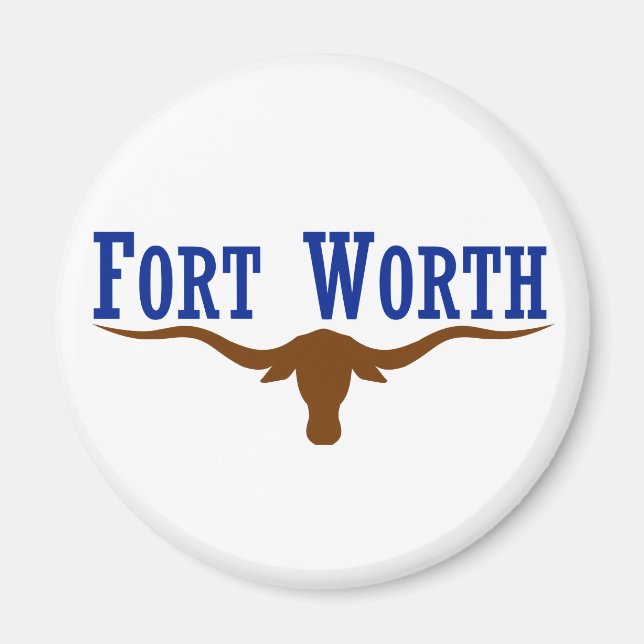 Fort Worth Flag Magnet (Vorne)