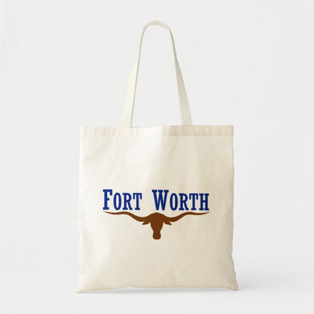 Fort Worth-Flagge Tragetasche (Vorne)