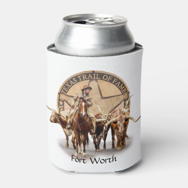 Fort Worth Longhorns & Trail of Fame, Dosenkühler (Kanne Vorderseite)