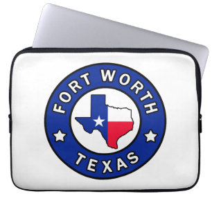 Fort Worth Texas Laptopschutzhülle