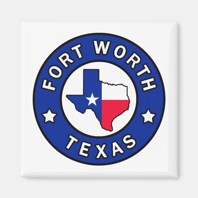 Fort Worth Texas Magnet (Vorne)