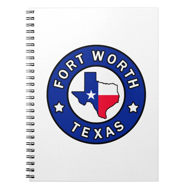 Fort Worth Texas Notizblock (Vorderseite)