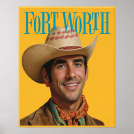 Fort Worth, Texas Plakat