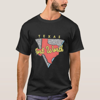 Fort Worth Texas Triangle Tx City T-Shirt