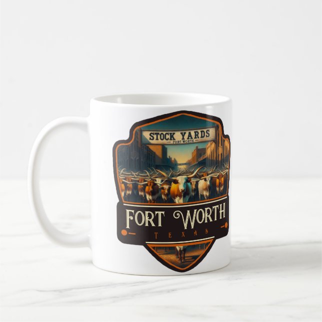 Fort Worth, Texas | VINTAG Kaffeetasse (Links)