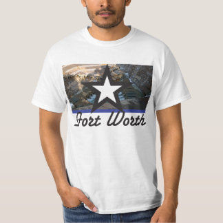 Fort- Worthwasser-Garten-Stern-T-Shirt T-Shirt