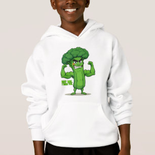 Forte Légume Club-Flexing Broccoli Drôle Cartoon