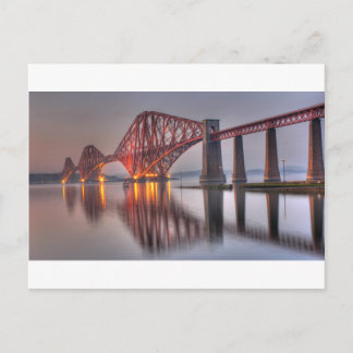 Forth Rail Bridge Postkarte
