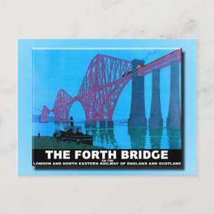Forth Road Bridge Postkarte