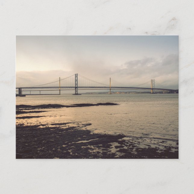 Forth Road Bridge Postkarte (Vorderseite)