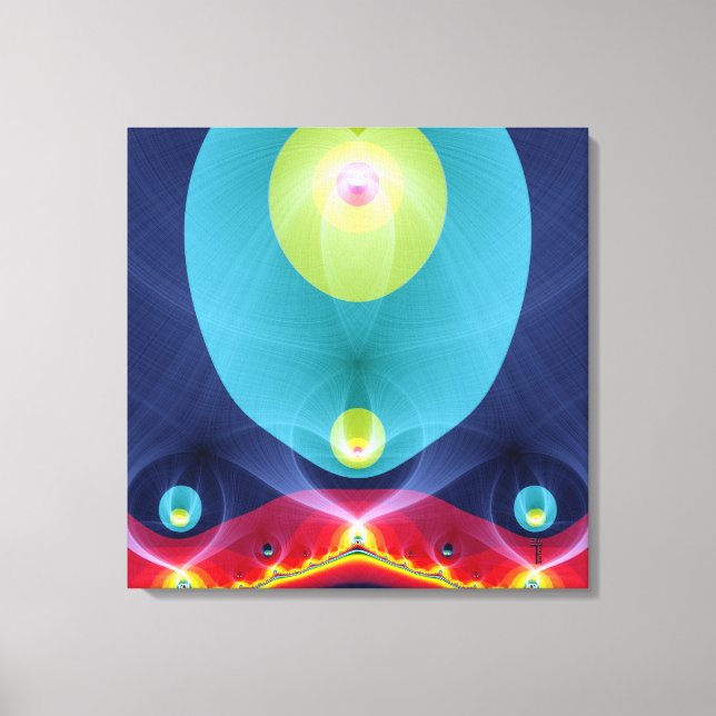Forth Tetragrammaton Wrapped Canvas Leinwanddruck (Vorderseite)
