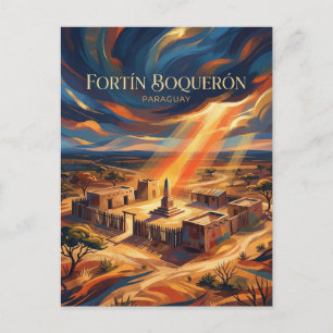 Fortín Boquerón Paraguay Postkarte