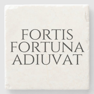 Fortis Fortuna Adiuvat Steinuntersetzer