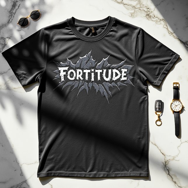 Fortitude - T-shirt Inspirationnel 2025 (Créateur téléchargé)