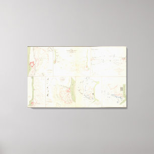 Forts Henry u. Donelson Leinwanddruck