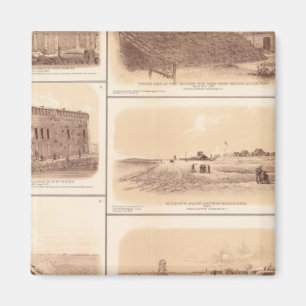 Forts Sumter & Moultrie, Sullivan's Island Magnet