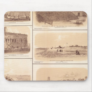 Forts Sumter & Moultrie, Sullivan's Island Mousepad