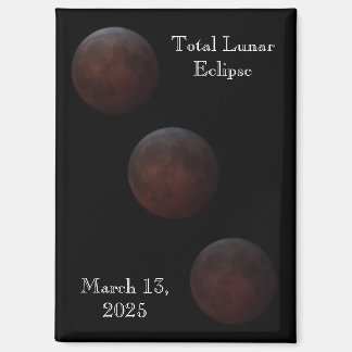 Fortschreiten des Lunar-Eclipses insgesamt Magnet