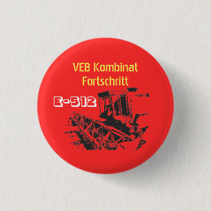 Fortschritt Design DDR Button