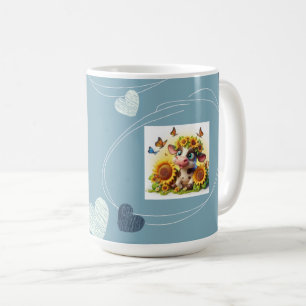 Fortschritt geschieht nur wenig kaffeetasse