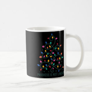 Fortschritt ist keine lineare Spezial-Lehrerin Chr Kaffeetasse