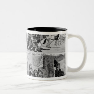 Fortschritt Johns Stiers Zweifarbige Tasse