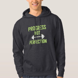 Fortschritt nicht perfekt - Inspirationssym Hoodie