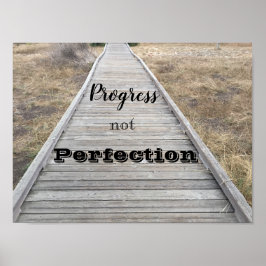 Fortschritt nicht perfekt poster