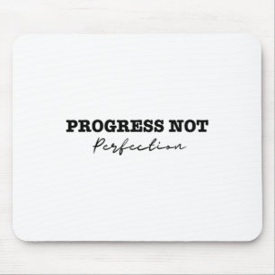 Fortschritt nicht Perfektion Depression und Suizid Mousepad
