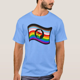 Fortschritt Pride POC Faust T-Shirt