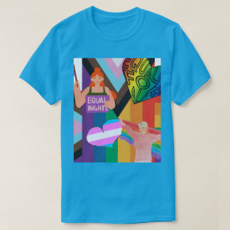Fortschritt und Stolz T-Shirt
