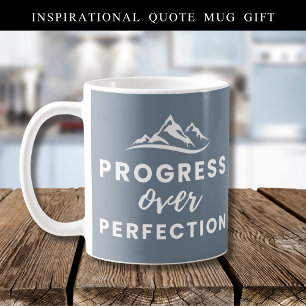 Fortschritte bei der Perfektion des Gebirgsangebot Kaffeetasse
