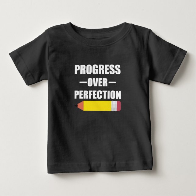 Fortschritte bei der Perfektionierung zurück zum S Baby T-shirt (Vorderseite)