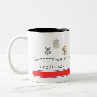 Fortschritte - Ziegenlocker Zweifarbige Tasse