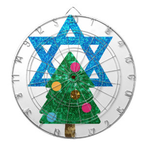 Fortsetzung Christmukah hanukkah Dartscheibe
