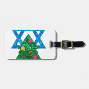 Fortsetzung Christmukah hanukkah Gepäckanhänger