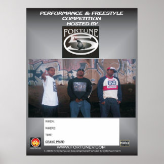 Fortune 5 Freestyle Poster