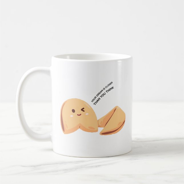 Fortune Cookie Coffee Tasse (Links)