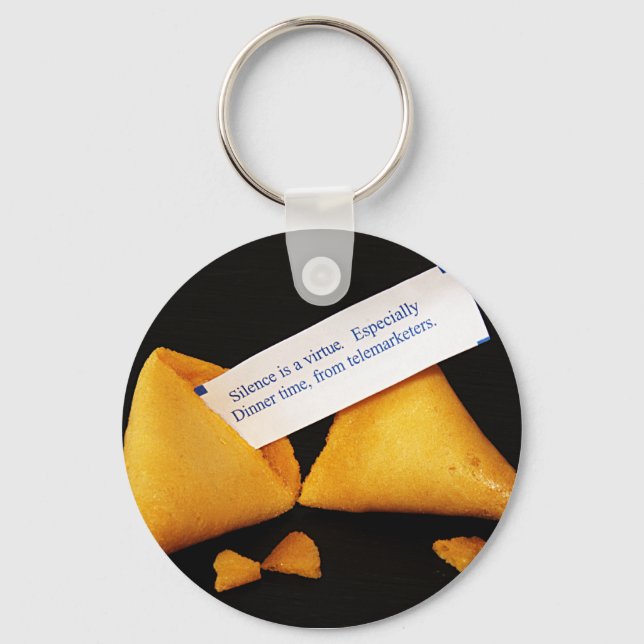 Fortune Cookie Schlüsselanhänger (Vorderseite)