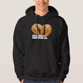 Fortune Cookie Sprichwort Chinesisches Lebensmitte Hoodie